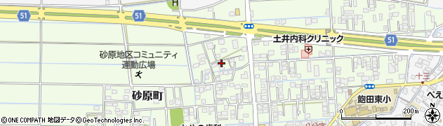 熊本県熊本市南区砂原町534周辺の地図