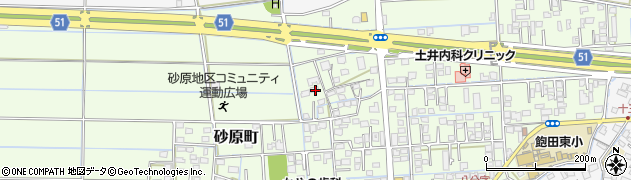 熊本県熊本市南区砂原町633周辺の地図