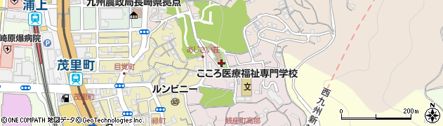長崎県長崎市上銭座町1周辺の地図