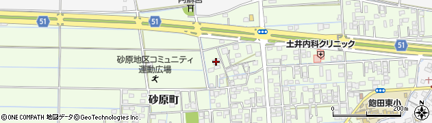 熊本県熊本市南区砂原町634周辺の地図