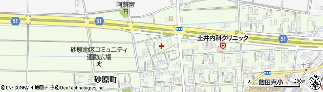 熊本県熊本市南区砂原町532周辺の地図