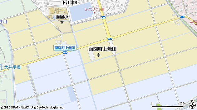 〒862-0944 熊本県熊本市東区画図町上無田の地図