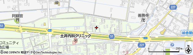 熊本県熊本市南区砂原町200周辺の地図