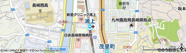 浦上駅周辺の地図
