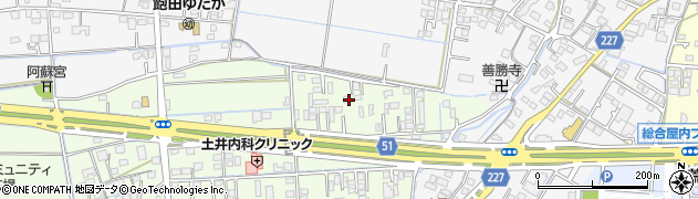 熊本県熊本市南区砂原町252周辺の地図