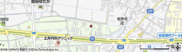 熊本県熊本市南区砂原町245周辺の地図