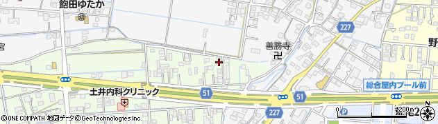熊本県熊本市南区砂原町237周辺の地図