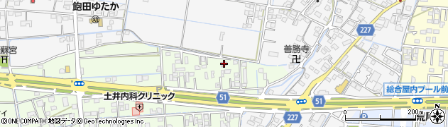 熊本県熊本市南区砂原町243周辺の地図