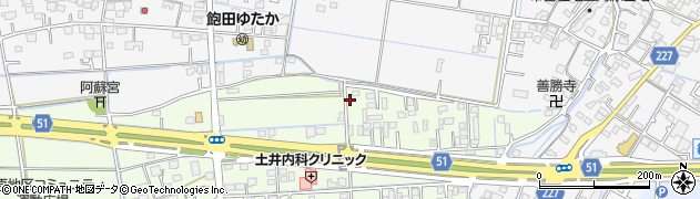 熊本県熊本市南区砂原町262周辺の地図