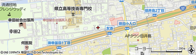 熊本電気工事業第一協同組合周辺の地図