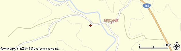 熊本県上益城郡山都町長谷1598周辺の地図
