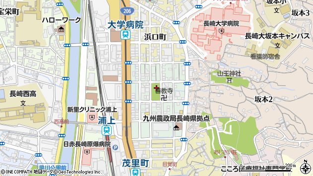 〒852-8106 長崎県長崎市岩川町の地図