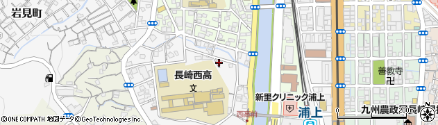 株式会社桑原塾　本校周辺の地図