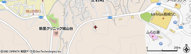 長崎県長崎市立岩町245周辺の地図