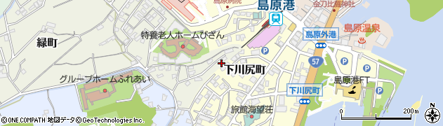 長崎県島原市緑町7972周辺の地図