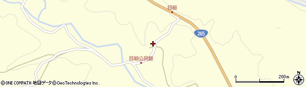 熊本県上益城郡山都町長谷1505周辺の地図