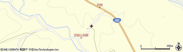 熊本県上益城郡山都町長谷1541周辺の地図