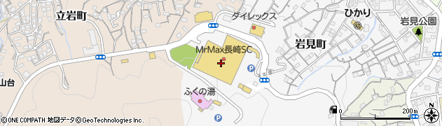 ペッツファミーユ長崎店周辺の地図