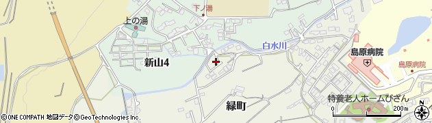 長崎県島原市緑町9155周辺の地図