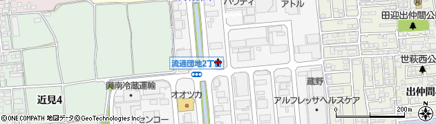 熊本県　蒲鉾協同組合周辺の地図