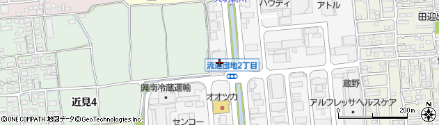 木村のあられ慶屋流通団地店周辺の地図