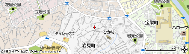長崎県長崎市岩見町周辺の地図