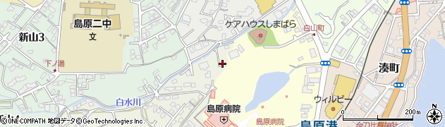 長崎県島原市緑町8266周辺の地図