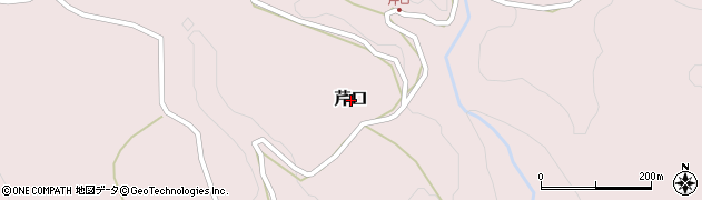 熊本県高森町（阿蘇郡）芹口周辺の地図