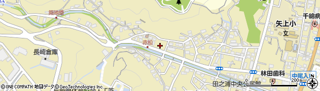上田之浦公園周辺の地図