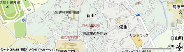 尾崎美容室周辺の地図