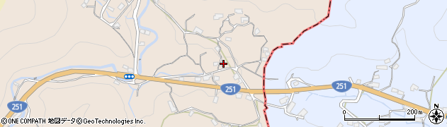 長崎県長崎市川内町232周辺の地図
