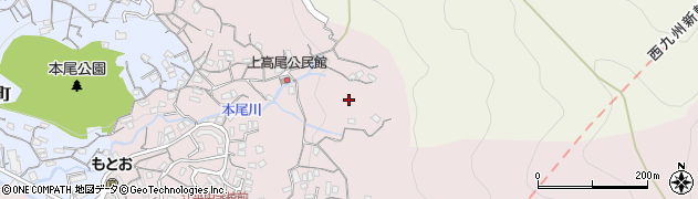 長崎県長崎市高尾町26周辺の地図