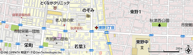 セブンイレブン熊本若葉２丁目店周辺の地図