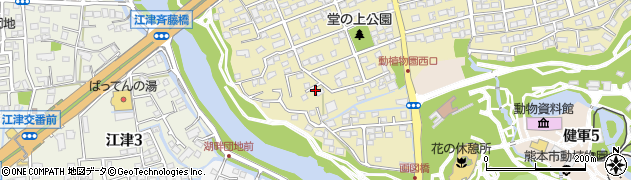 下江津古屋敷公園周辺の地図