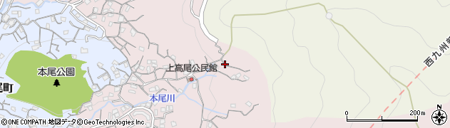 長崎県長崎市高尾町27周辺の地図