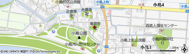 専照寺周辺の地図