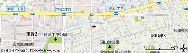 熊本県害虫消毒協同組合周辺の地図