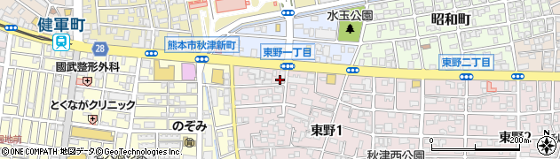 株式会社フェローテックマテリアルテクノロジーズ　熊本営業所周辺の地図