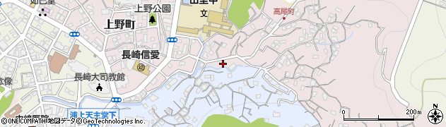 長崎県長崎市高尾町1周辺の地図