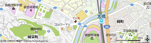 長崎県長崎市油木町1周辺の地図
