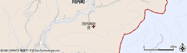 長崎県長崎市川内町433周辺の地図