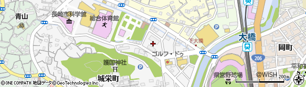 長崎県長崎市油木町4周辺の地図