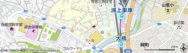 長崎県長崎市江里町5周辺の地図