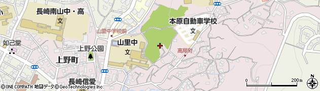 長崎県長崎市高尾町5周辺の地図