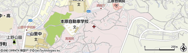 長崎県長崎市高尾町37周辺の地図