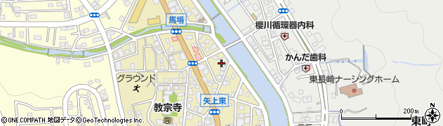 長崎県長崎市矢上町38周辺の地図