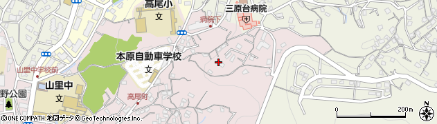長崎県長崎市高尾町44周辺の地図