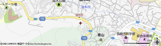 長崎県長崎市油木町42周辺の地図