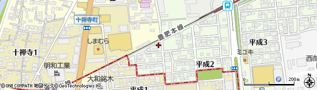 平成ウッディヴィラ１周辺の地図