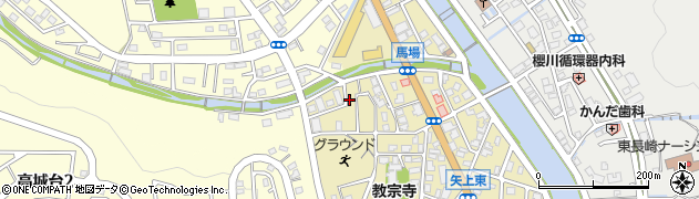 長崎県長崎市矢上町46周辺の地図